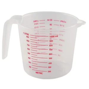 Lightweight Plastic Measuring Cup Set