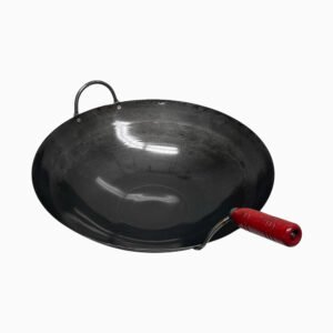 16-Quart Heavy-Duty Carbon Steel Wok
